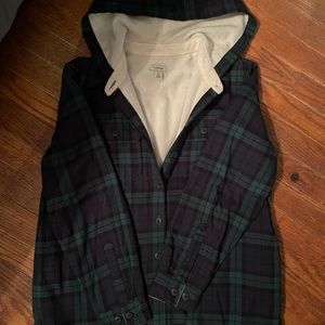 NWOT LLBean Fleeced Lined Flannel